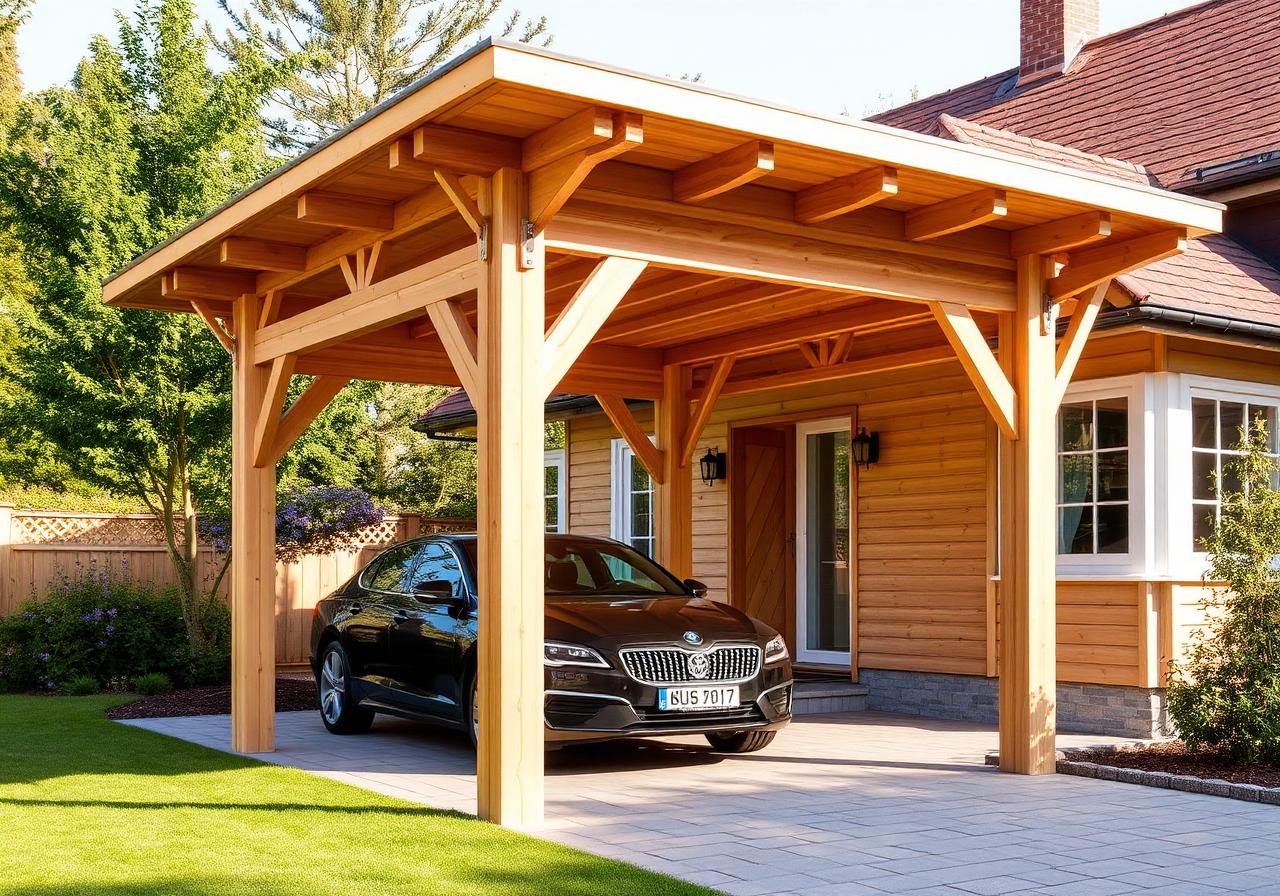 Carport bois