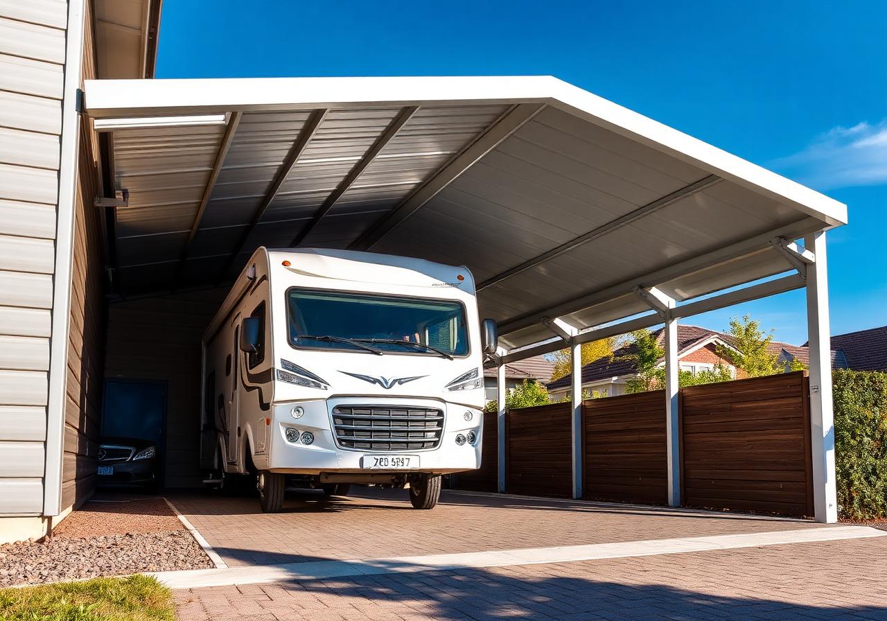 Carport camping-car